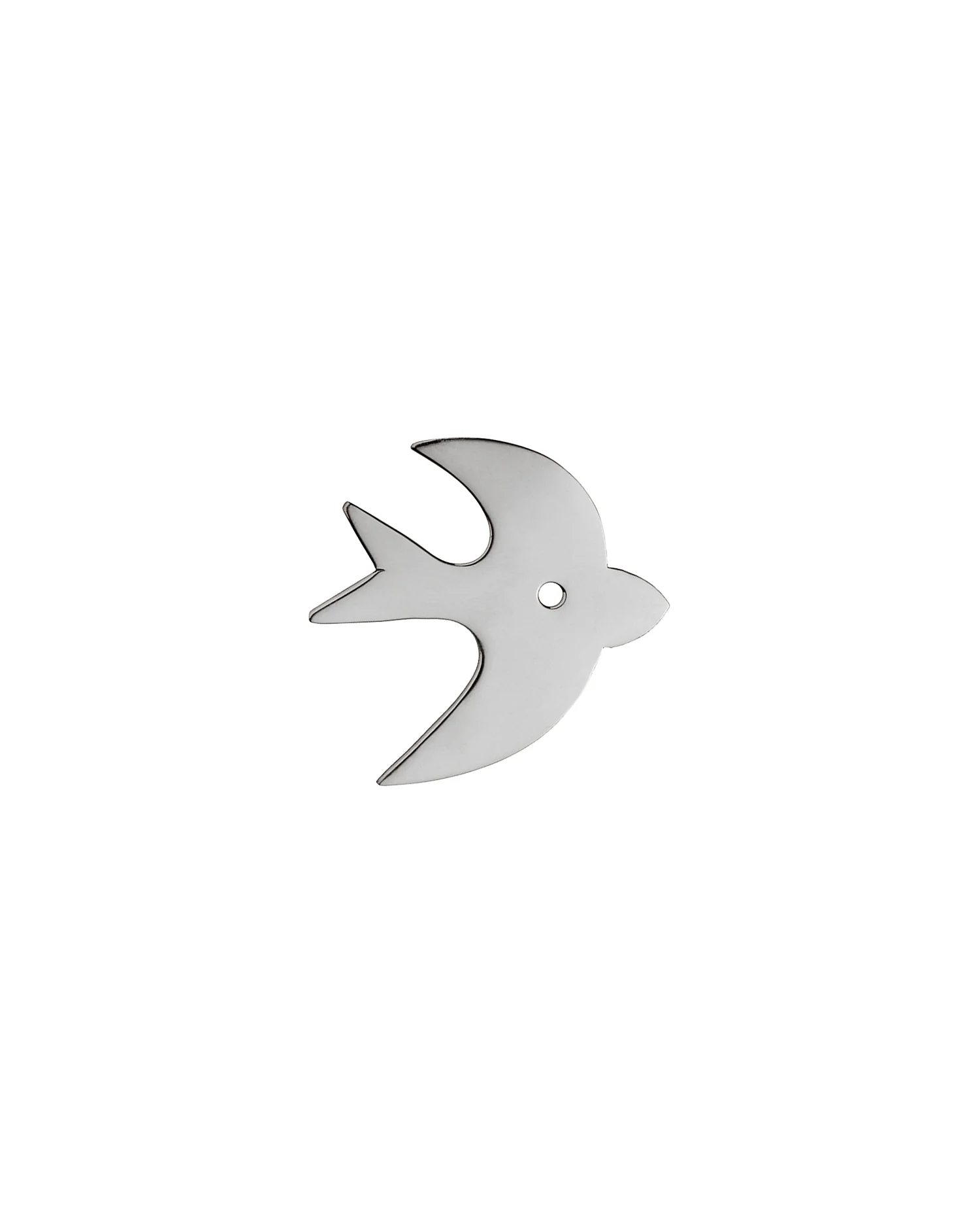 Bird Backplate, Polished Nickel - Image 4