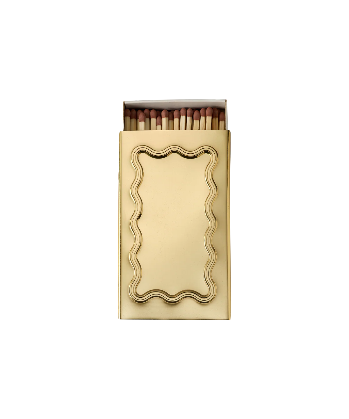 Wave Matchbox Sleeve, Brass, US - Image 5