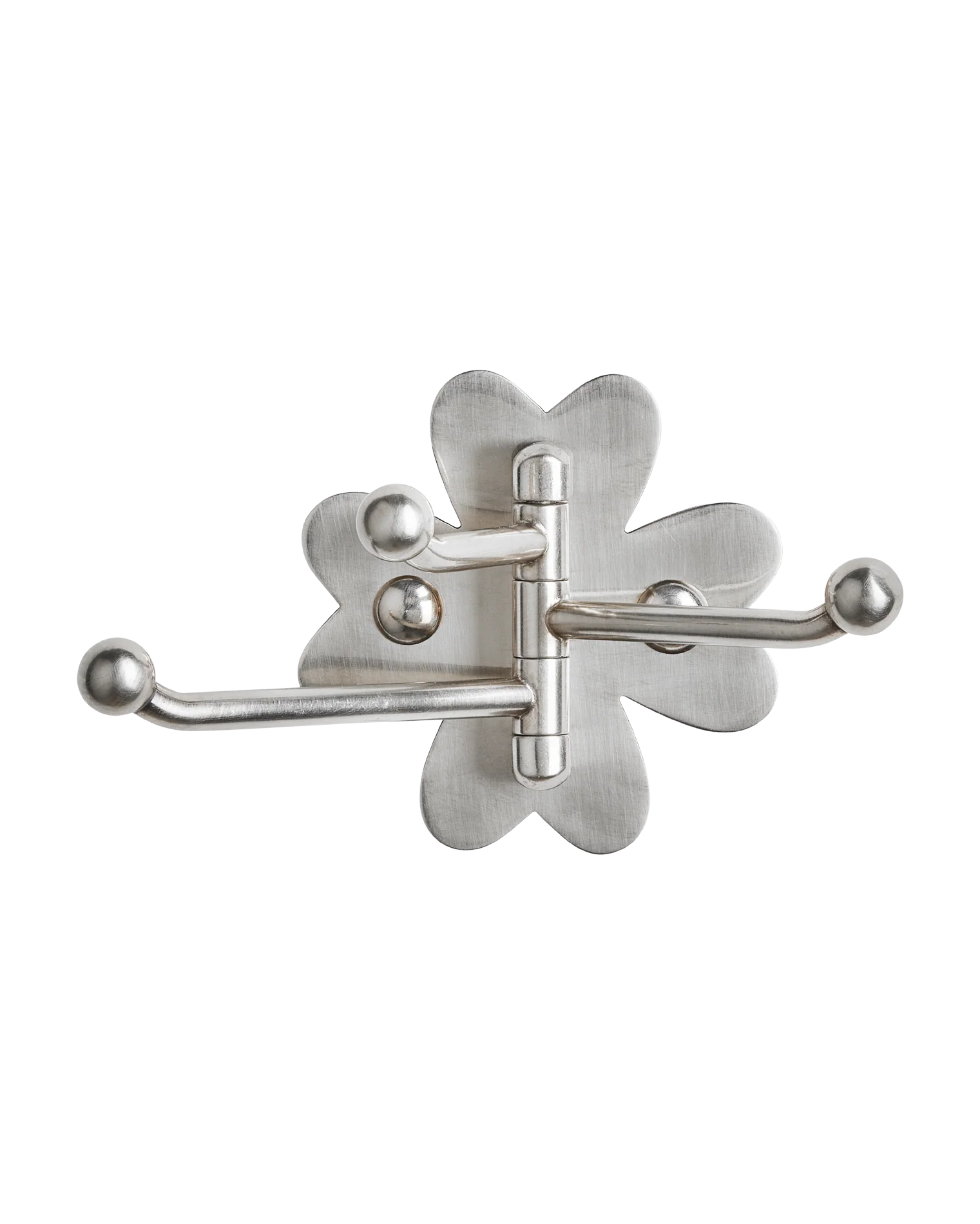 Clover Swing Arm Hook, Brushed Nickel - Image 6