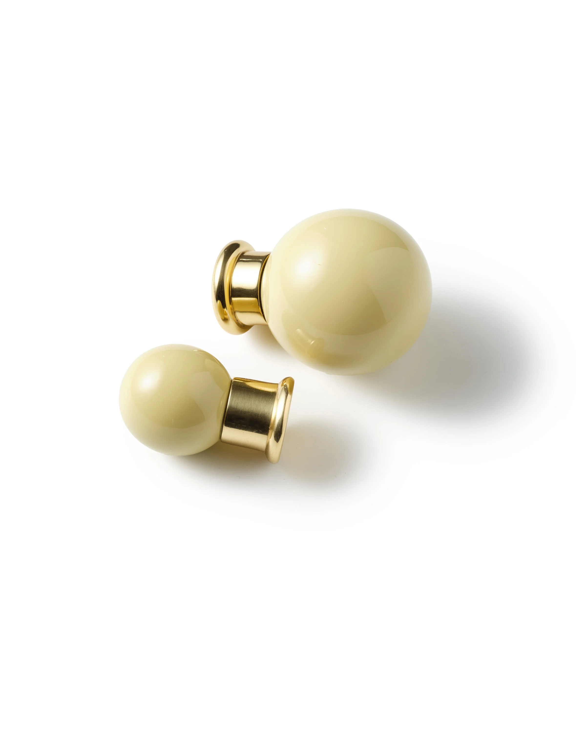Coloured Knob, Sand, Brass - Image 4
