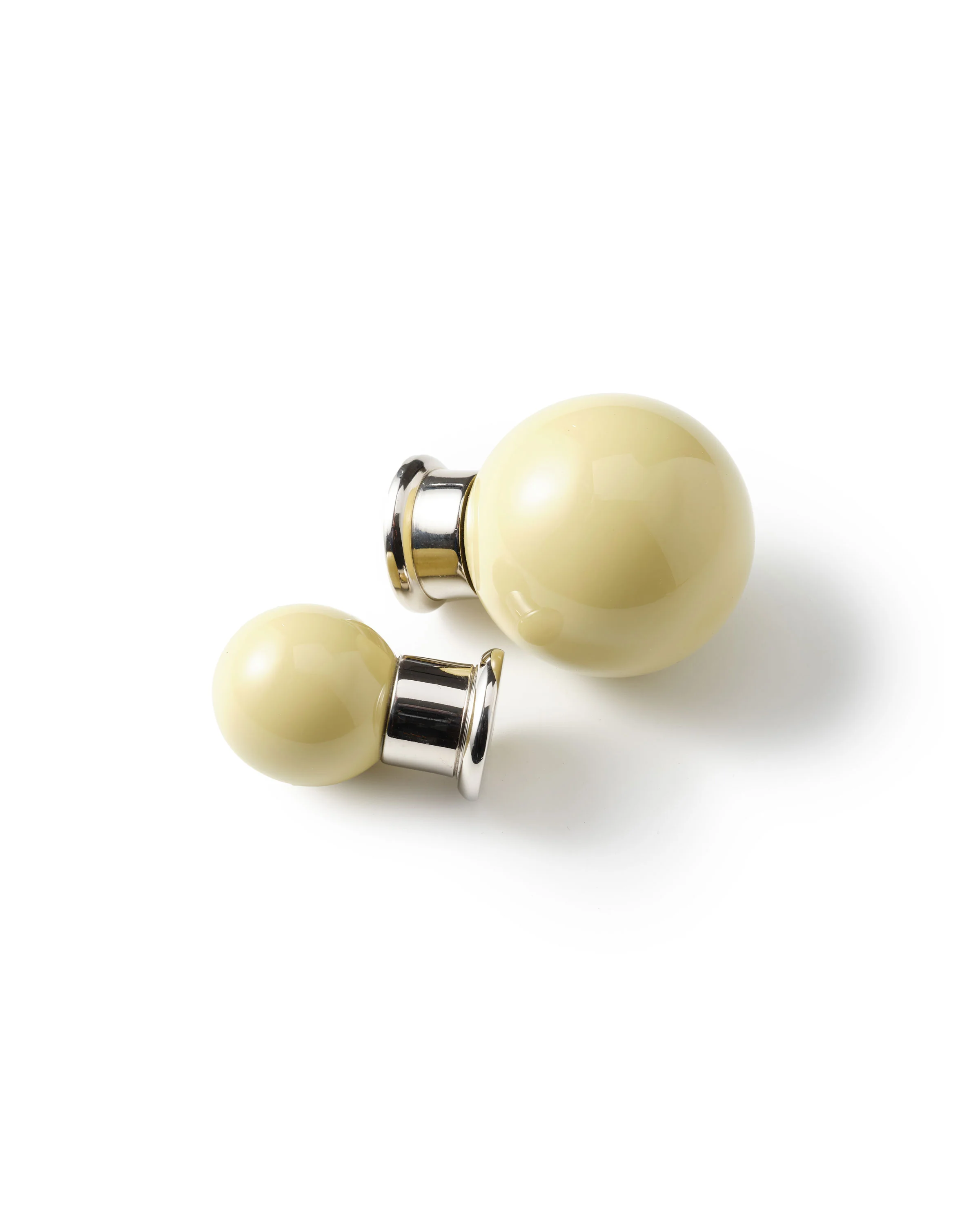 Coloured Knob, Sand, Nickel - Image 3