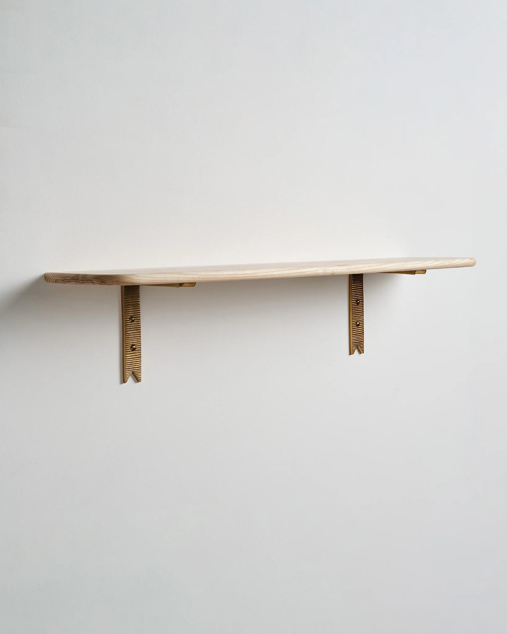Curved Wooden Shelf, Large - Image 4