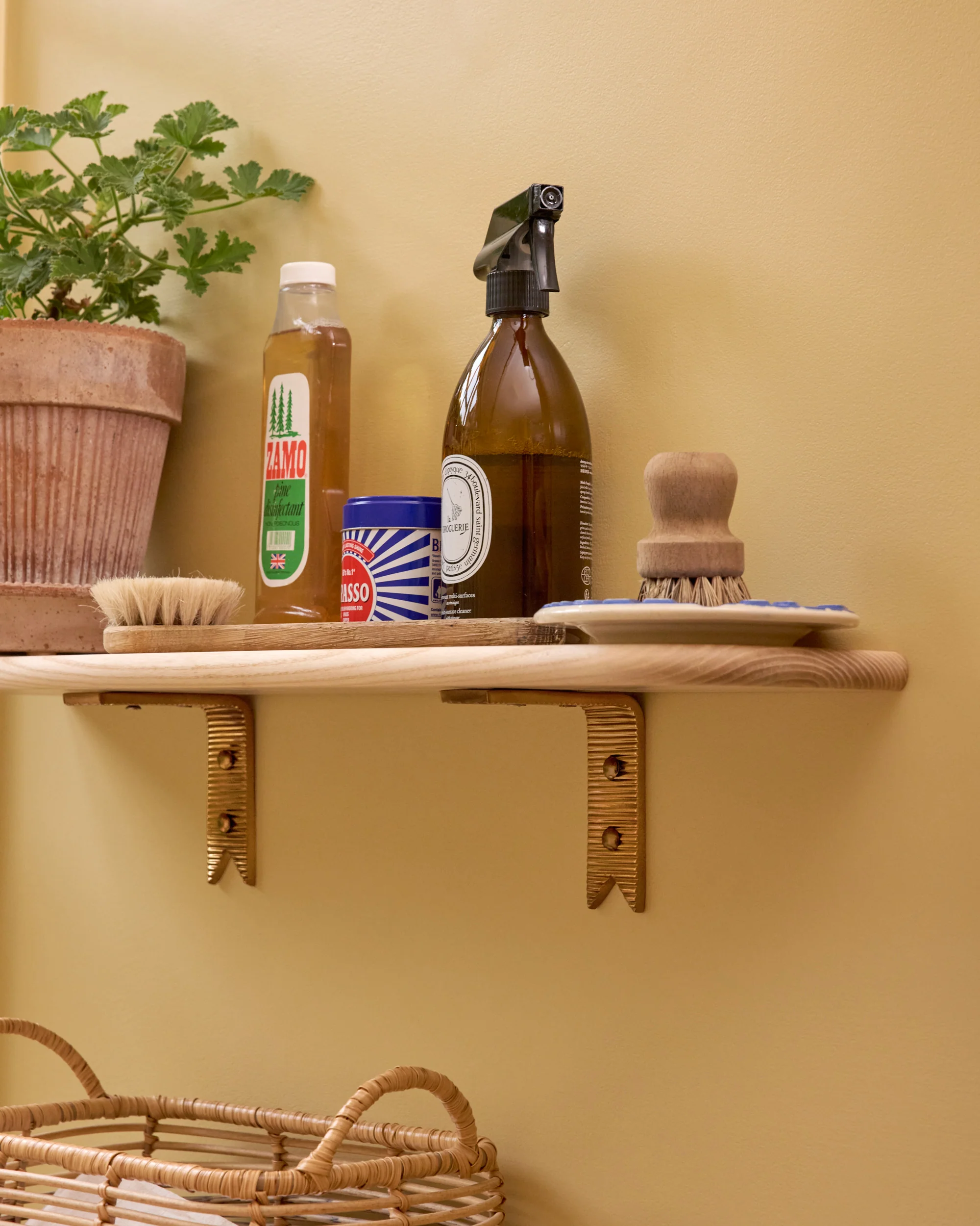 Curved Wooden Shelf, Small - Image 4