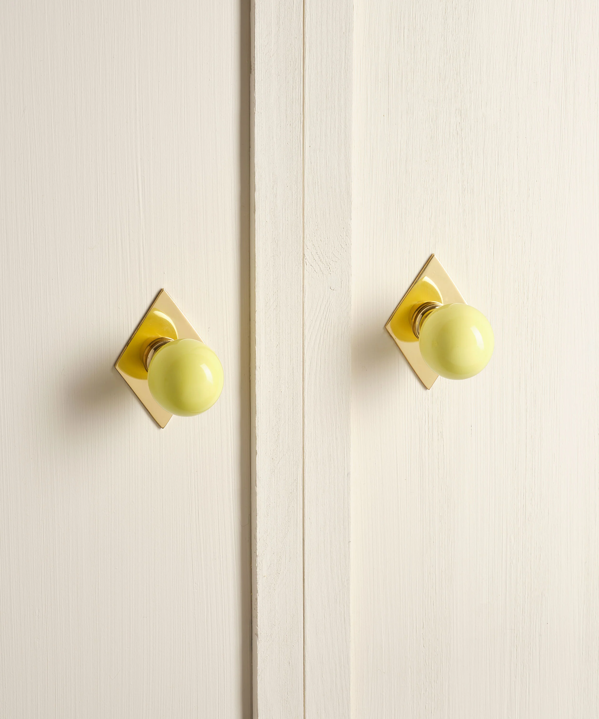 Diamond Backplate, Polished Brass - Image 3