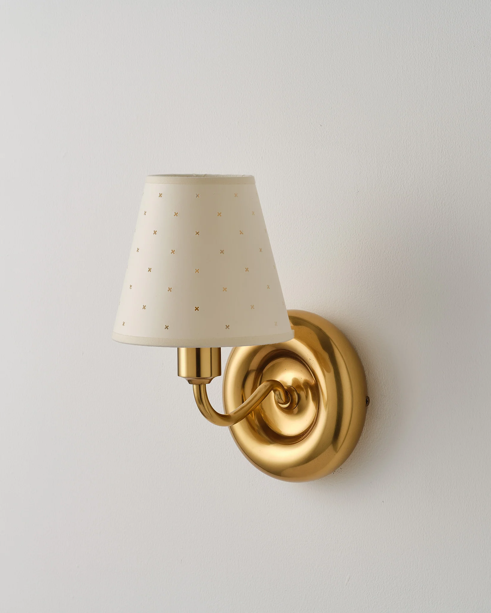 Donut Wall Light, Aged Brass - Image 6