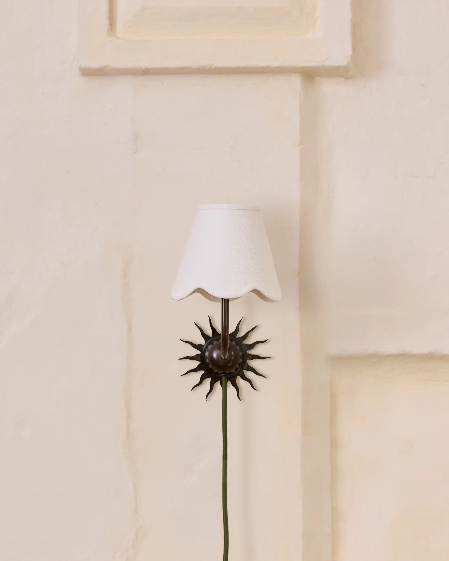 Fabric Scallop Lampshade, Mini - Image 3