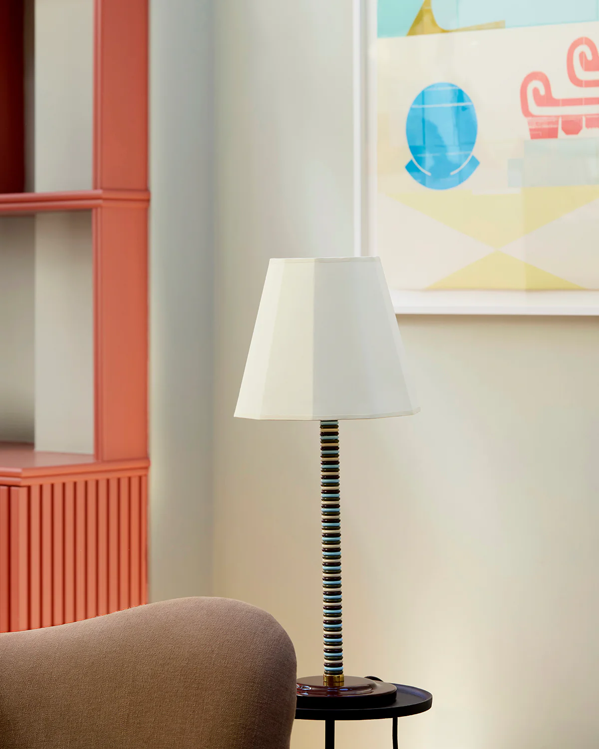 Facetted Lampshade, Small - Image 2