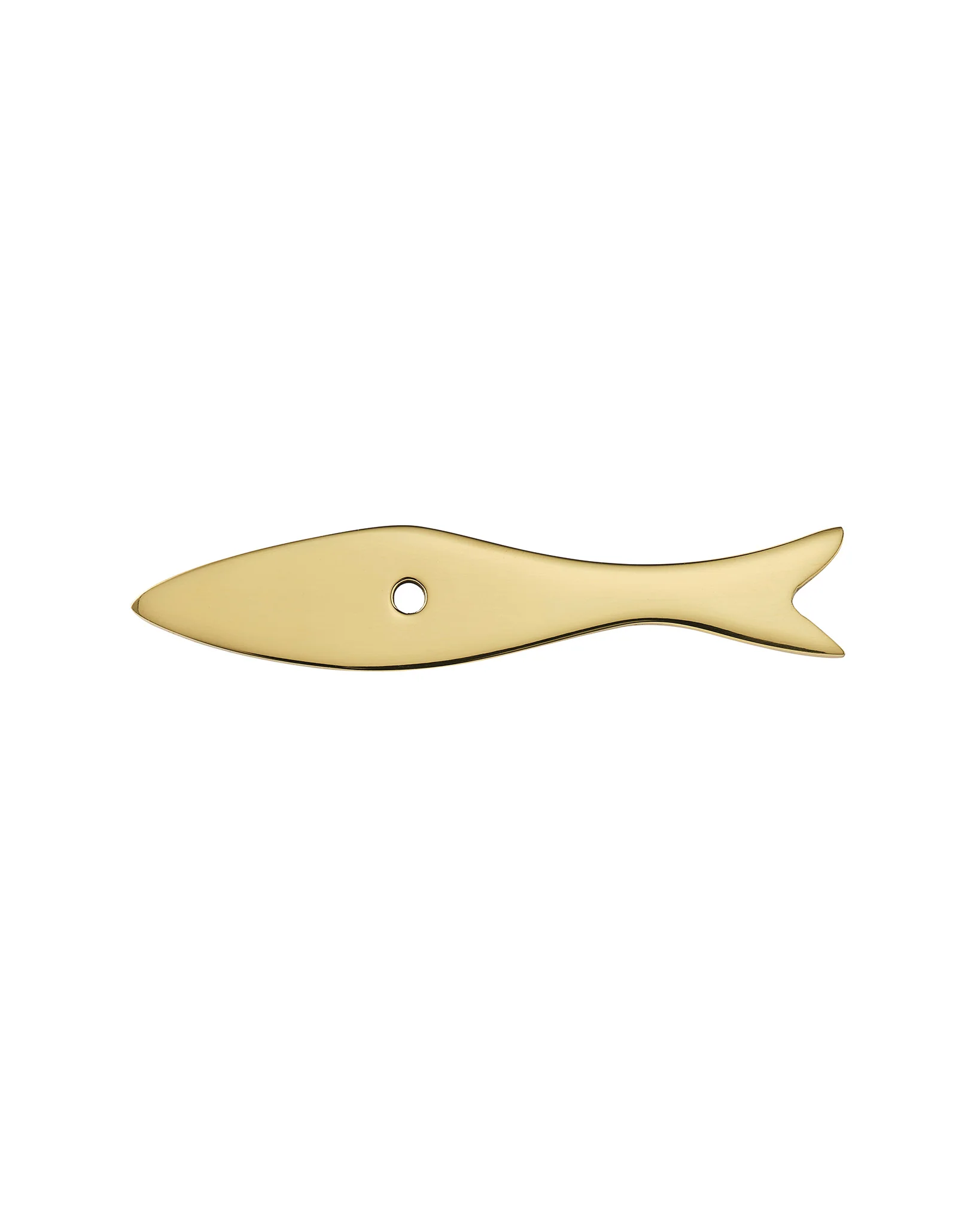 Fish Backplate, Polished Brass - Image 5