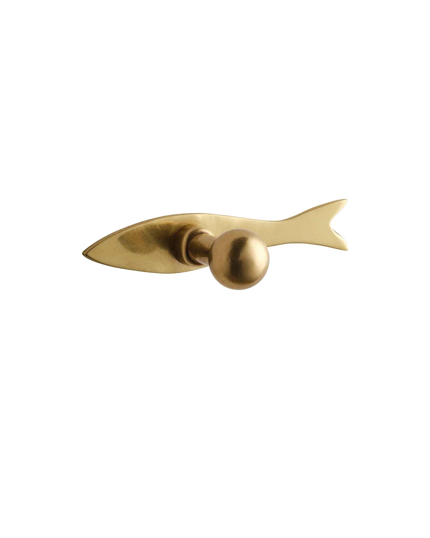 Fish Hook, Aged Brass - Image 3