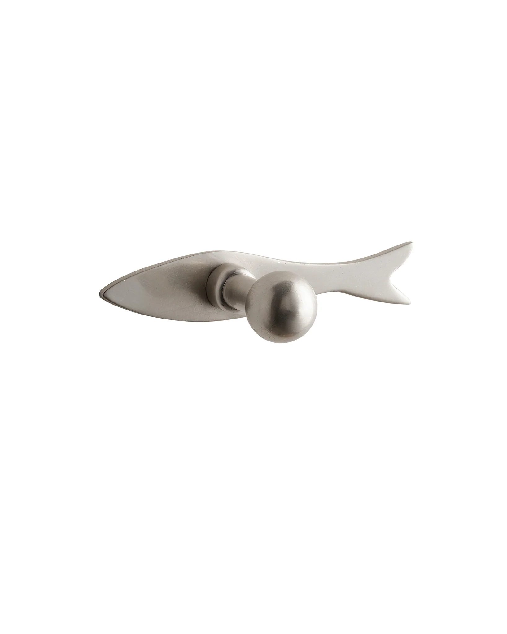 Fish Hook, Brushed Nickel - Image 3