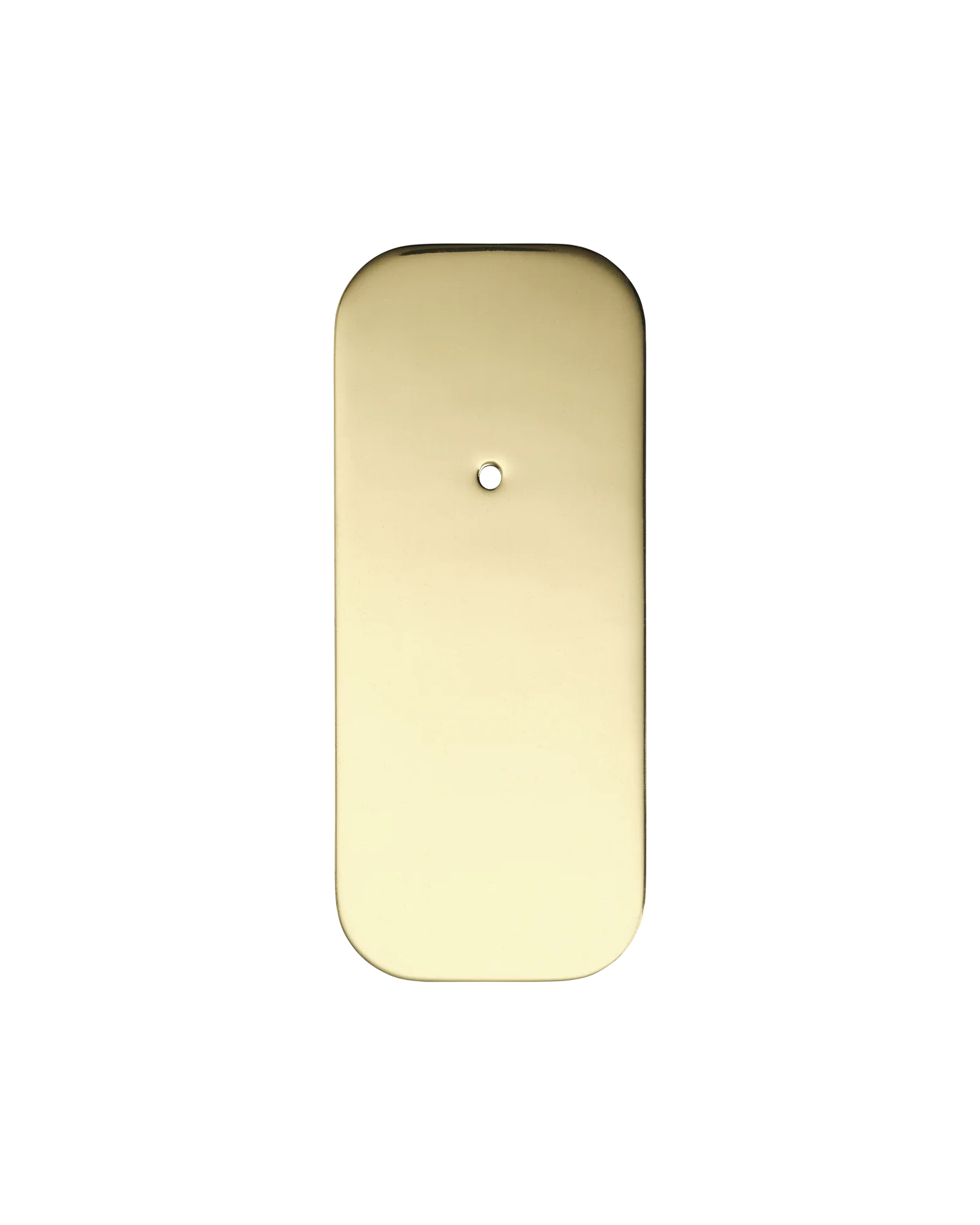 Large Curve Backplate, Polished Brass - Image 3