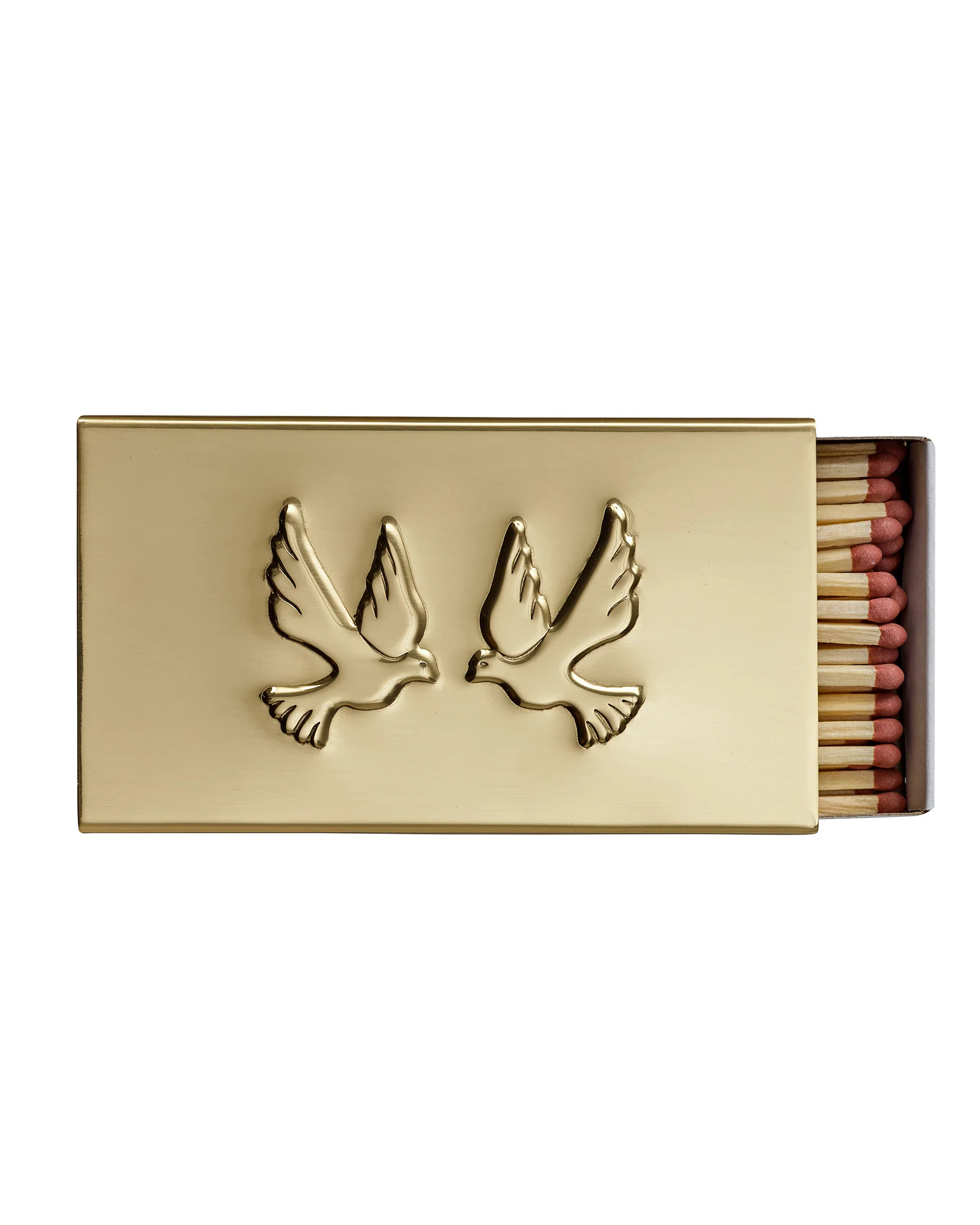 Lovebirds Matchbox Sleeve, Brass, US - Image 5