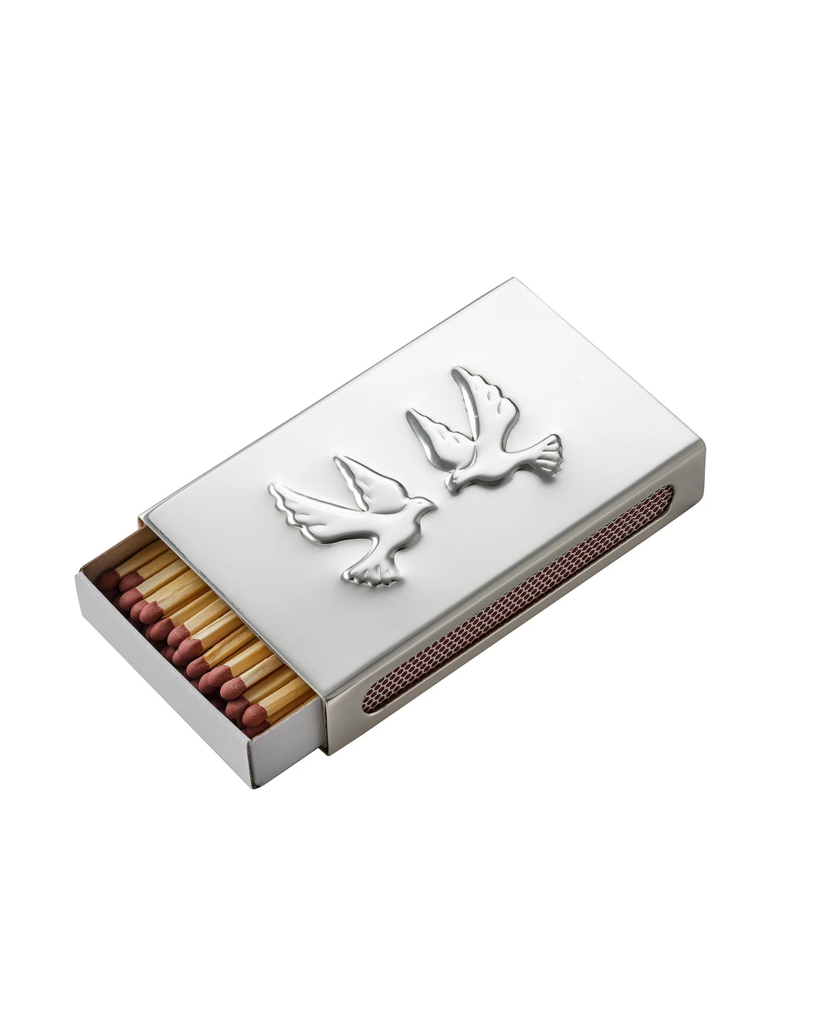 Lovebirds Matchbox Sleeve, Silver - Image 5
