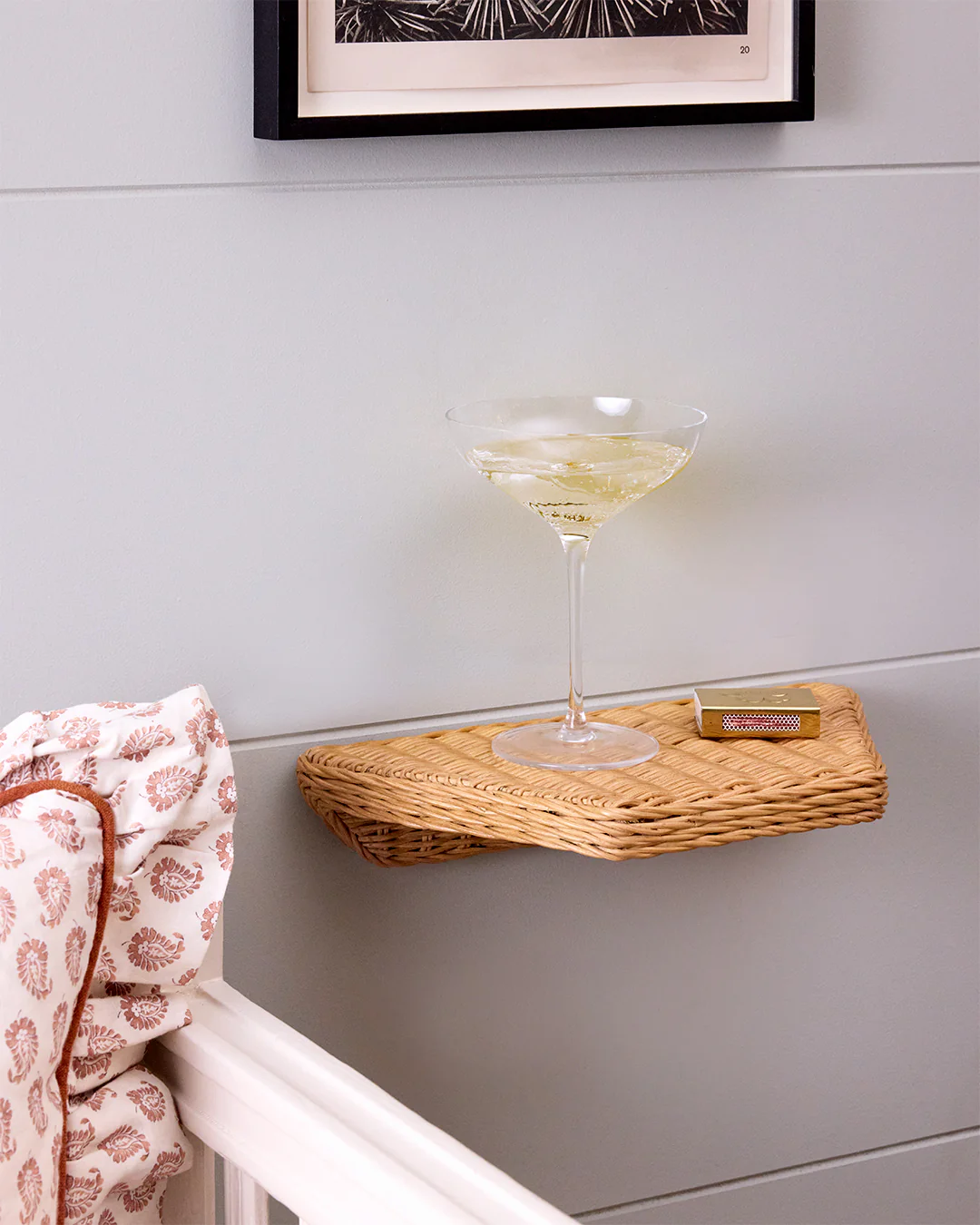 Rattan Shelf, 30cm - Image 6