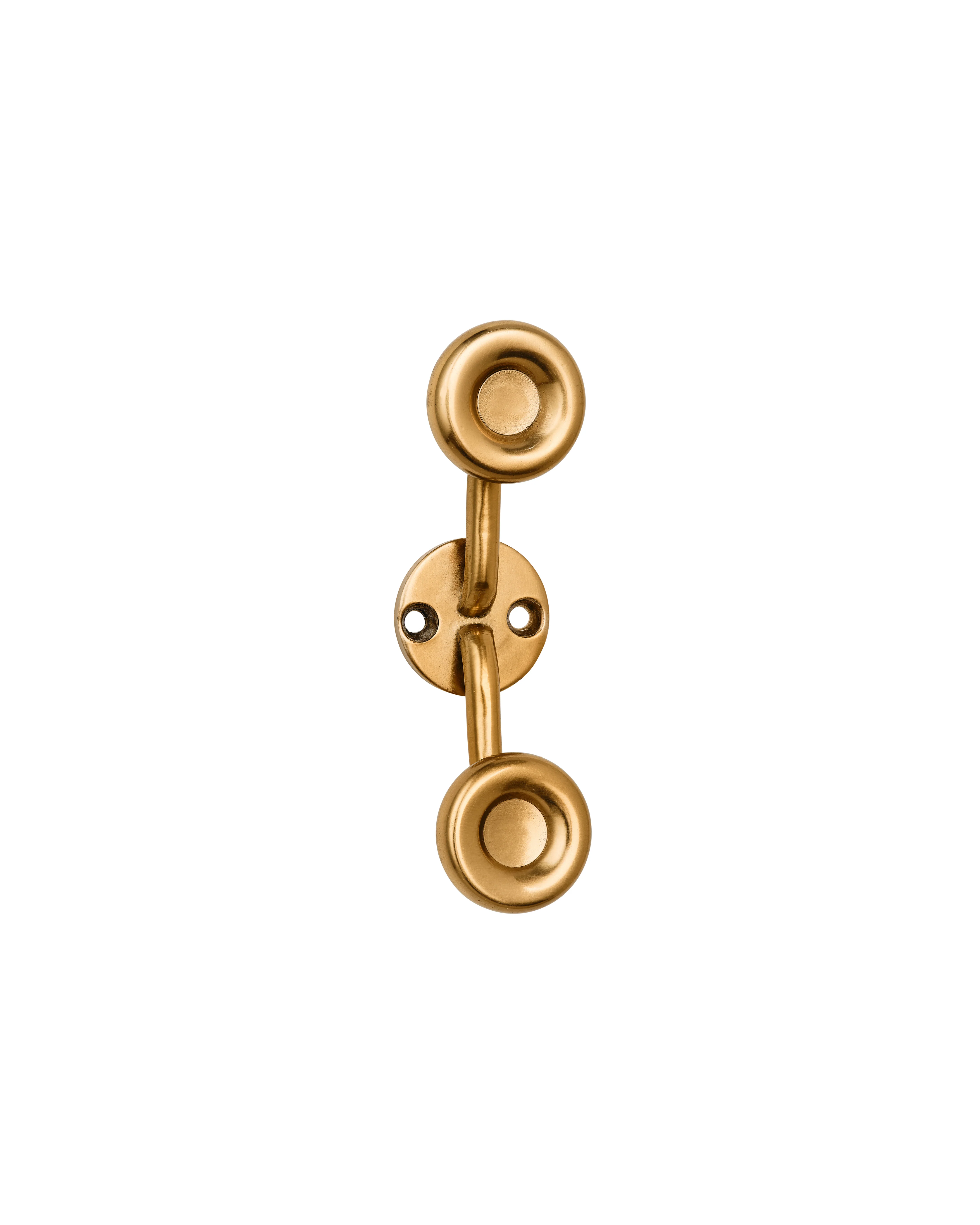 Tay Cleat Hook, Aged Brass - Image 3