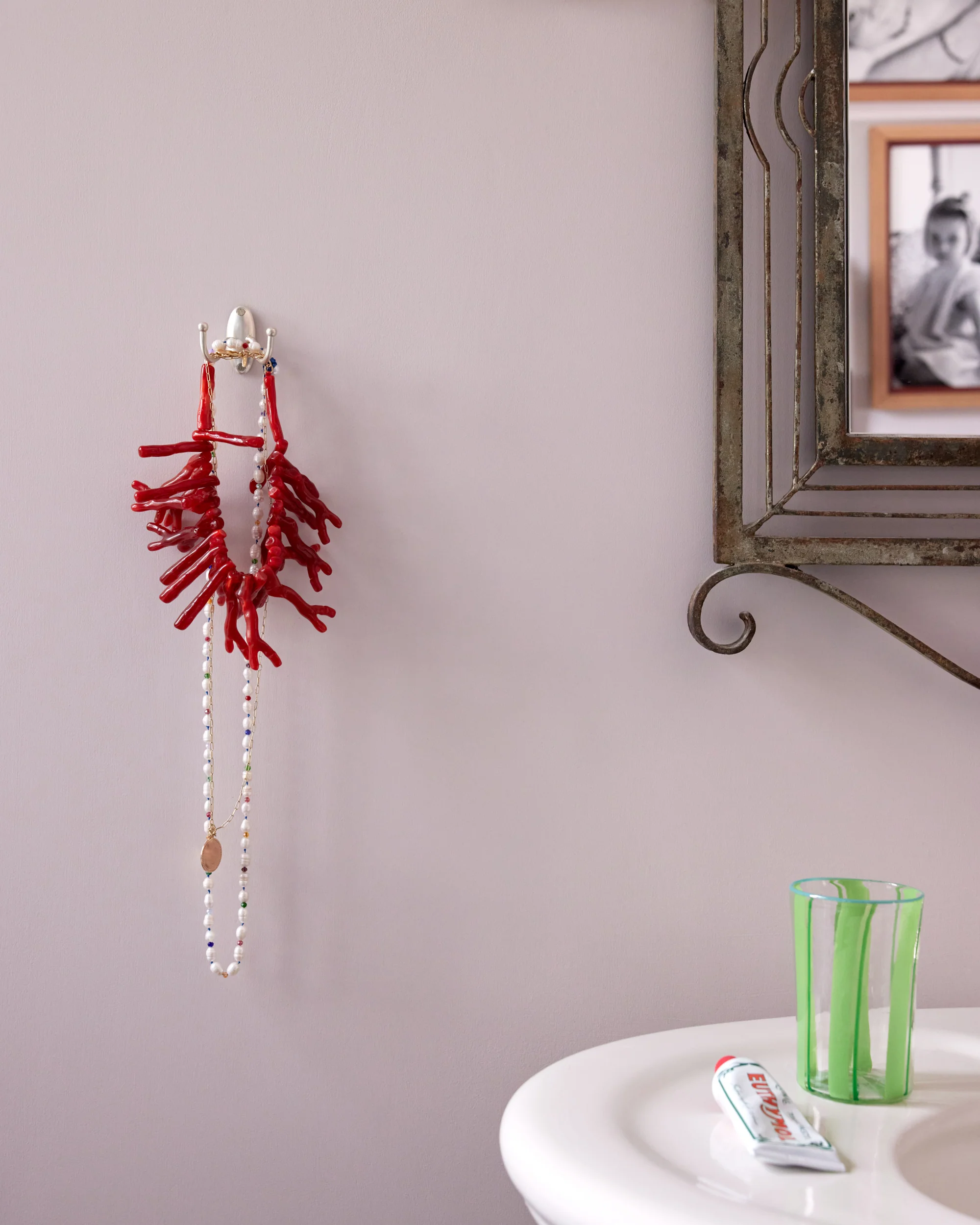 Tay Double Hook, Brushed Nickel - Image 3