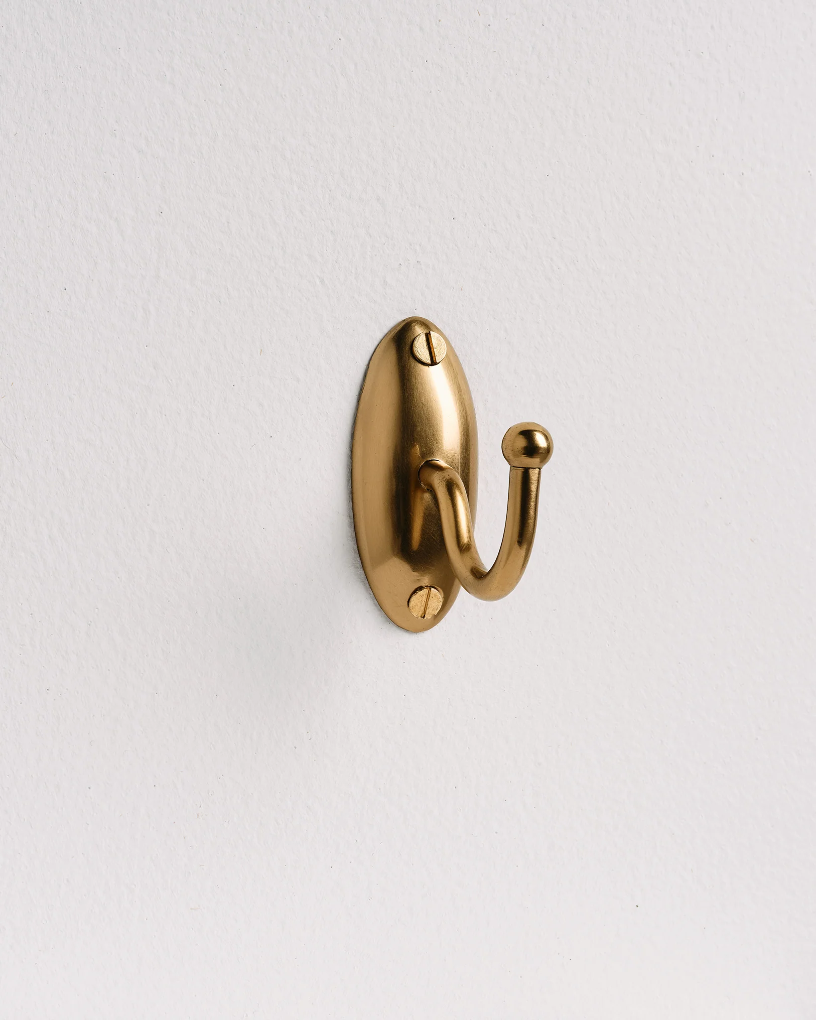 Tay Single Hook, Aged Brass - Image 4