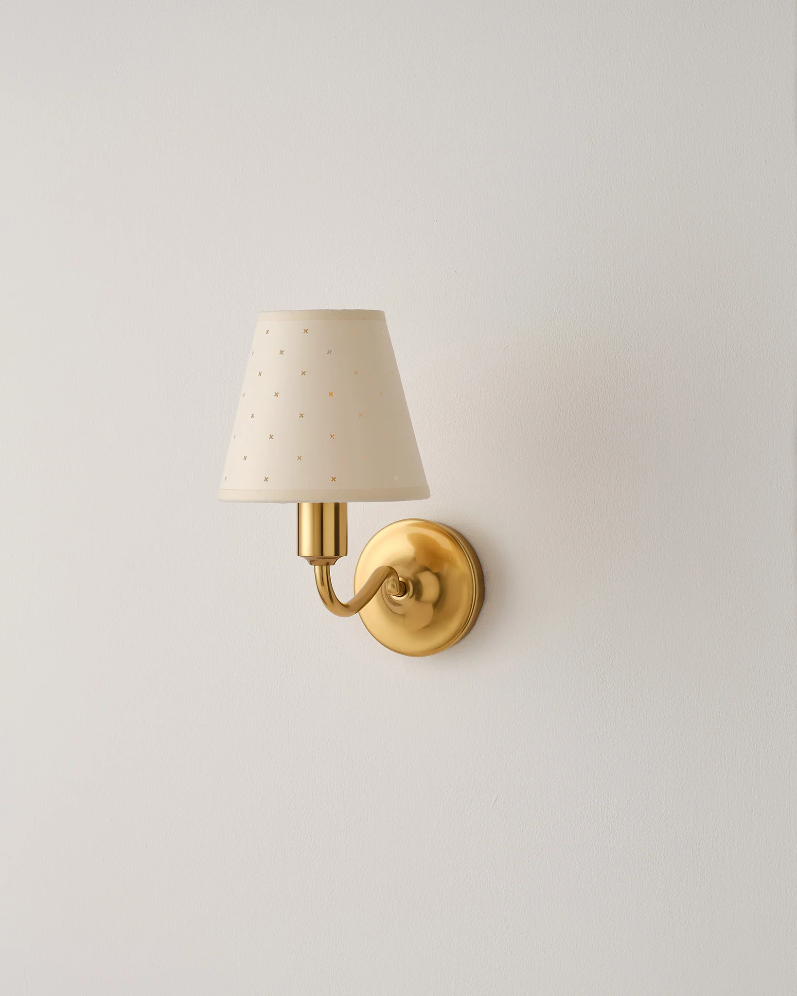 Wall Light, Aged Brass - Image 4