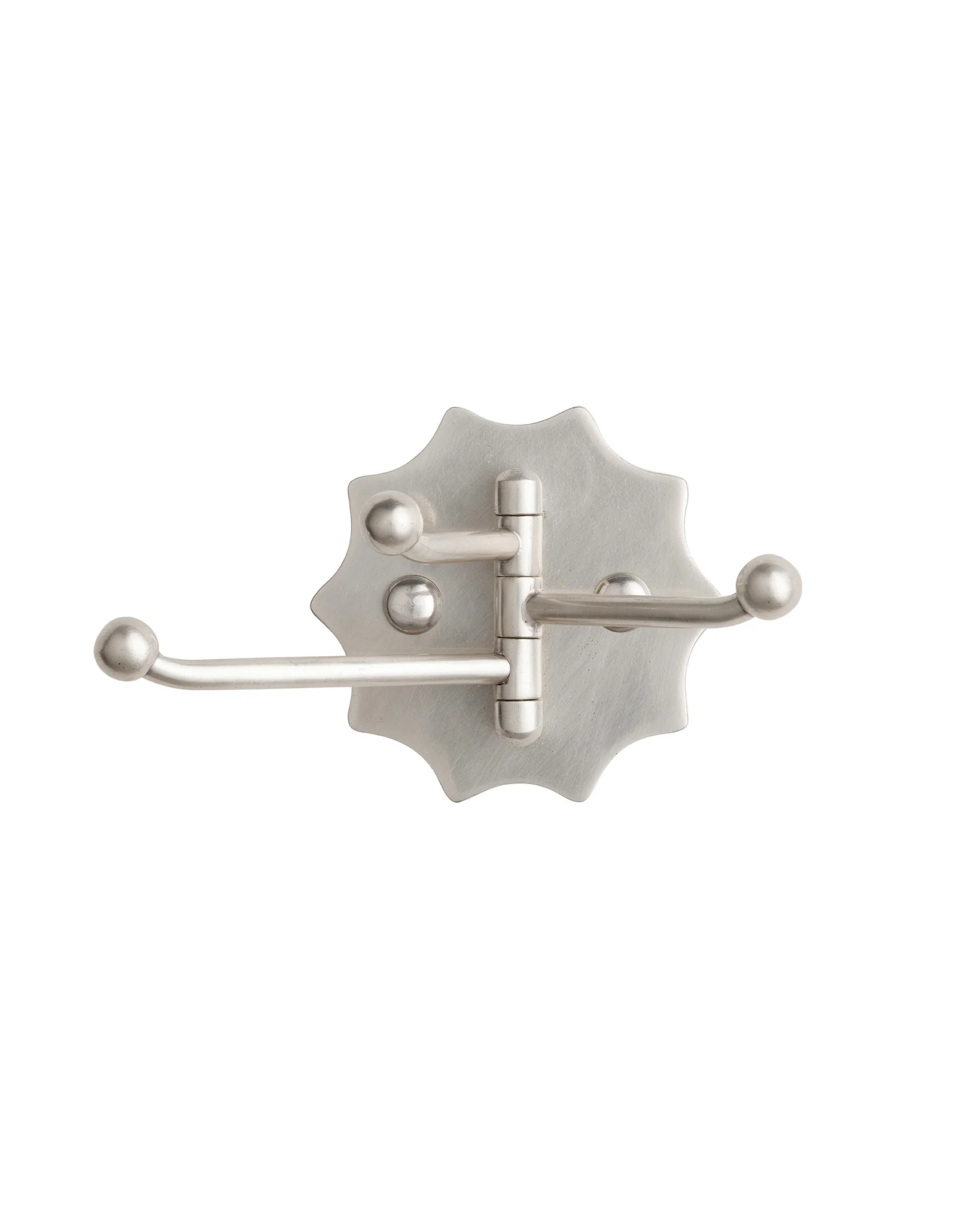 Wave Swing Arm Hook, Brushed Nickel - Image 4