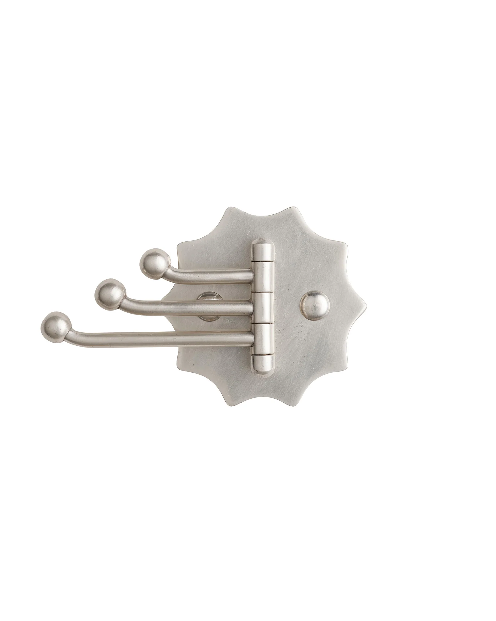 Wave Swing Arm Hook, Brushed Nickel - Image 5